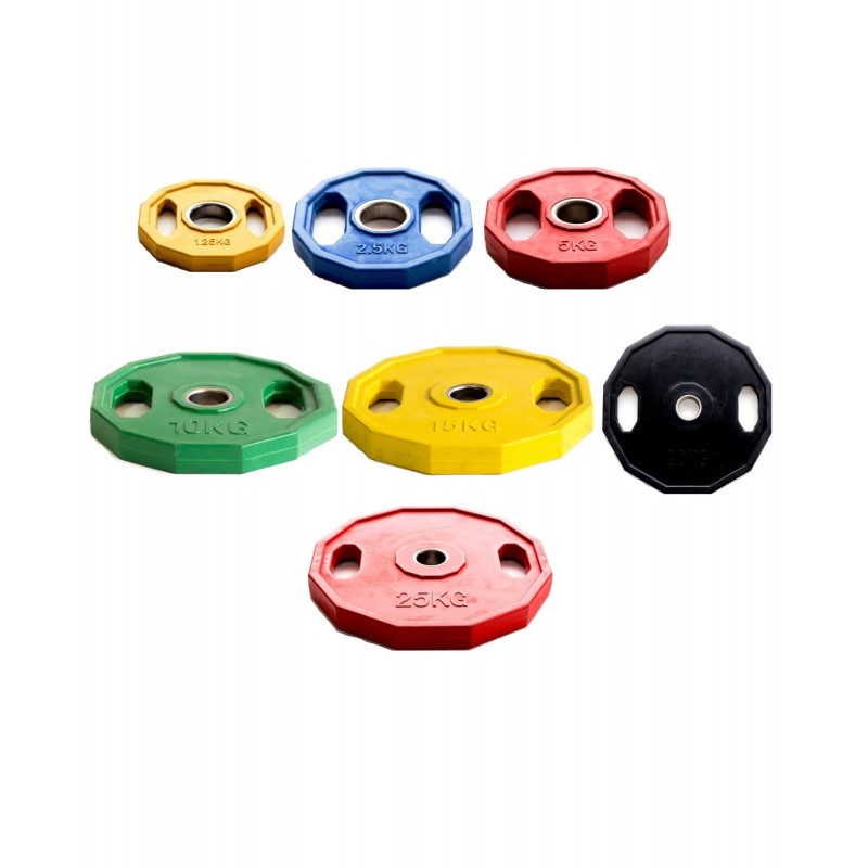 Plate Weights Rubber Coated