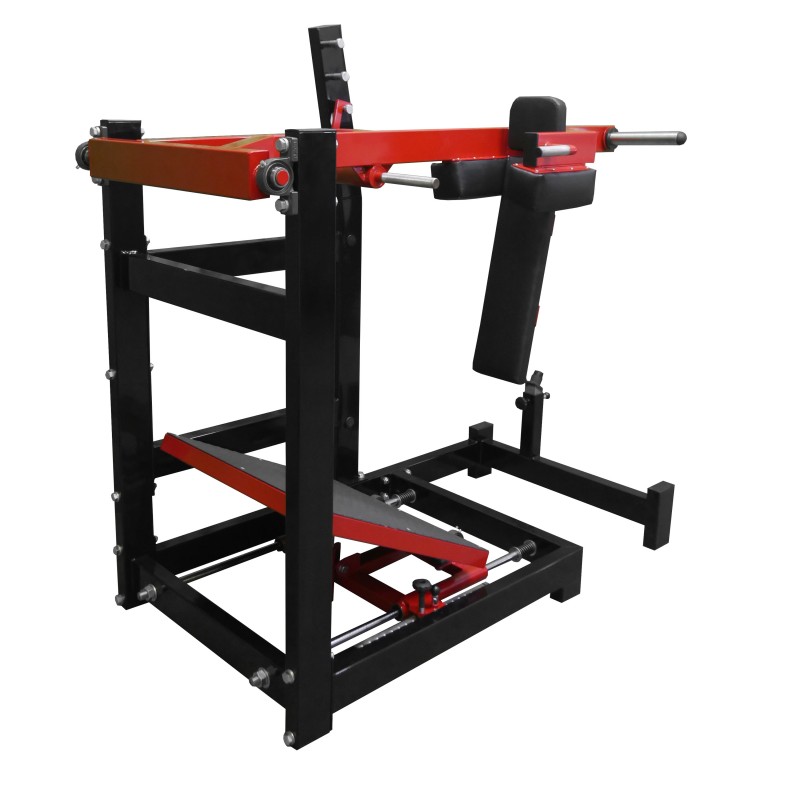 Pendulum squat machine (with adjustable foot platform) (R3X)